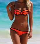 Strój kąpielowy dwuczęściowy kostium bikini push up