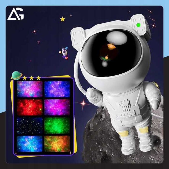 Projektor gwiazd astronauta LED