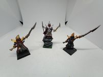 3x Crew Dark Elves Warhammer The Old World metal FB