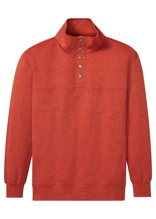 B.P.C męska bluza miedziana ze stójką r.XXL