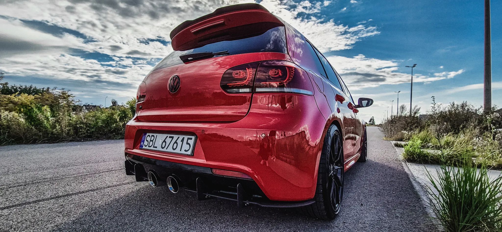 Volkswagen Golf VW Golf 6R Mk6 5D / Electric Red / Motec / Stn.Bdb