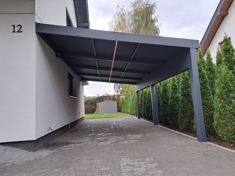 Wiata samochodowa garaż car port