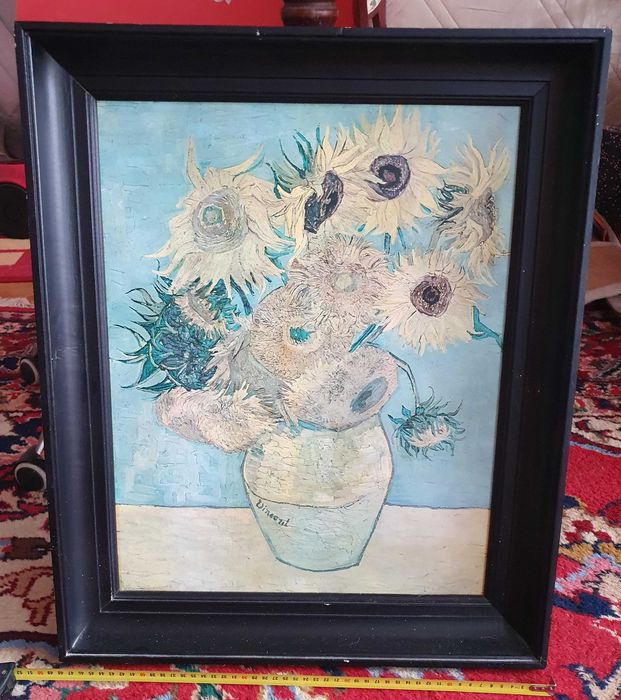 Słoneczniki van Gogh reprodukcja 48x59
