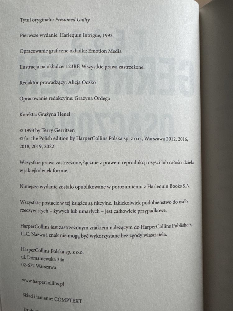 Tess Gerritsen - Osaczona