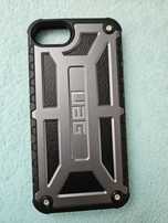 Захисний чохол UAG для iPhone 7 / 8 чорний з сірим металеві.