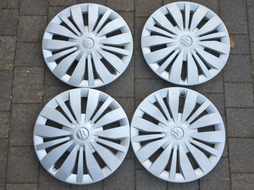 Kołpaki oryginał Suzuki 15" Swift stan bdb
