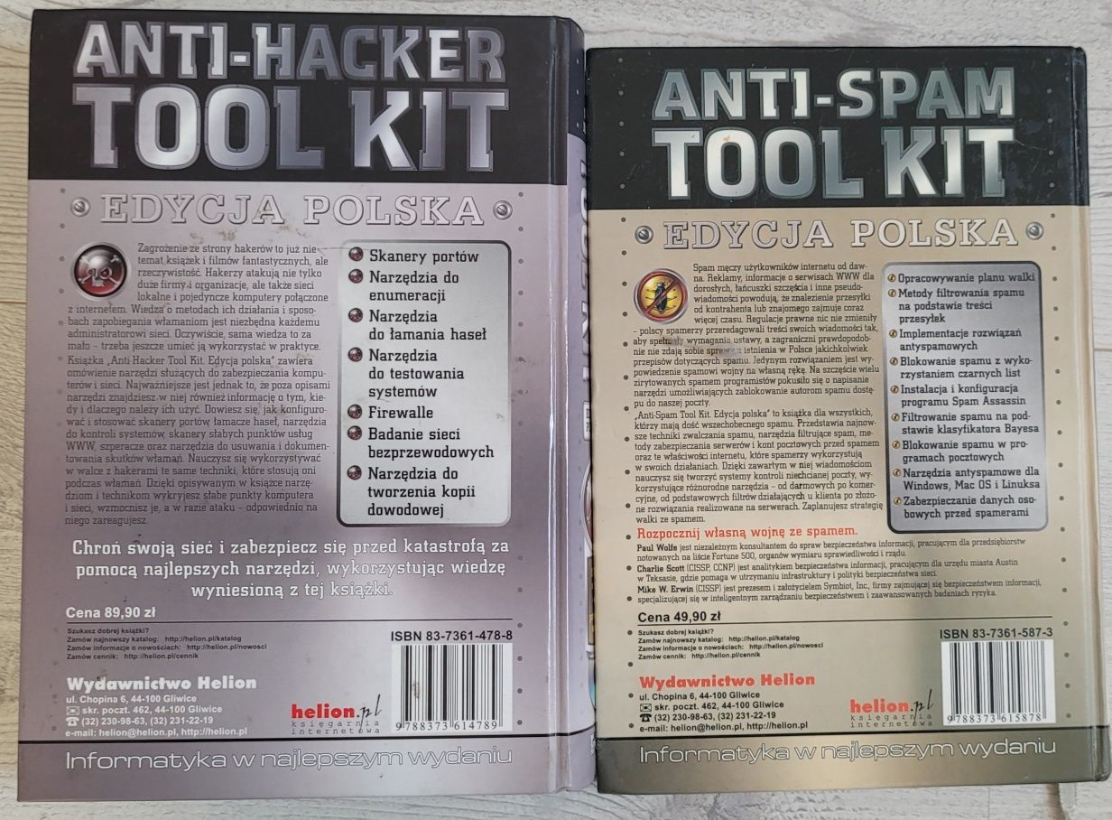 Książka Antihacker tool kit