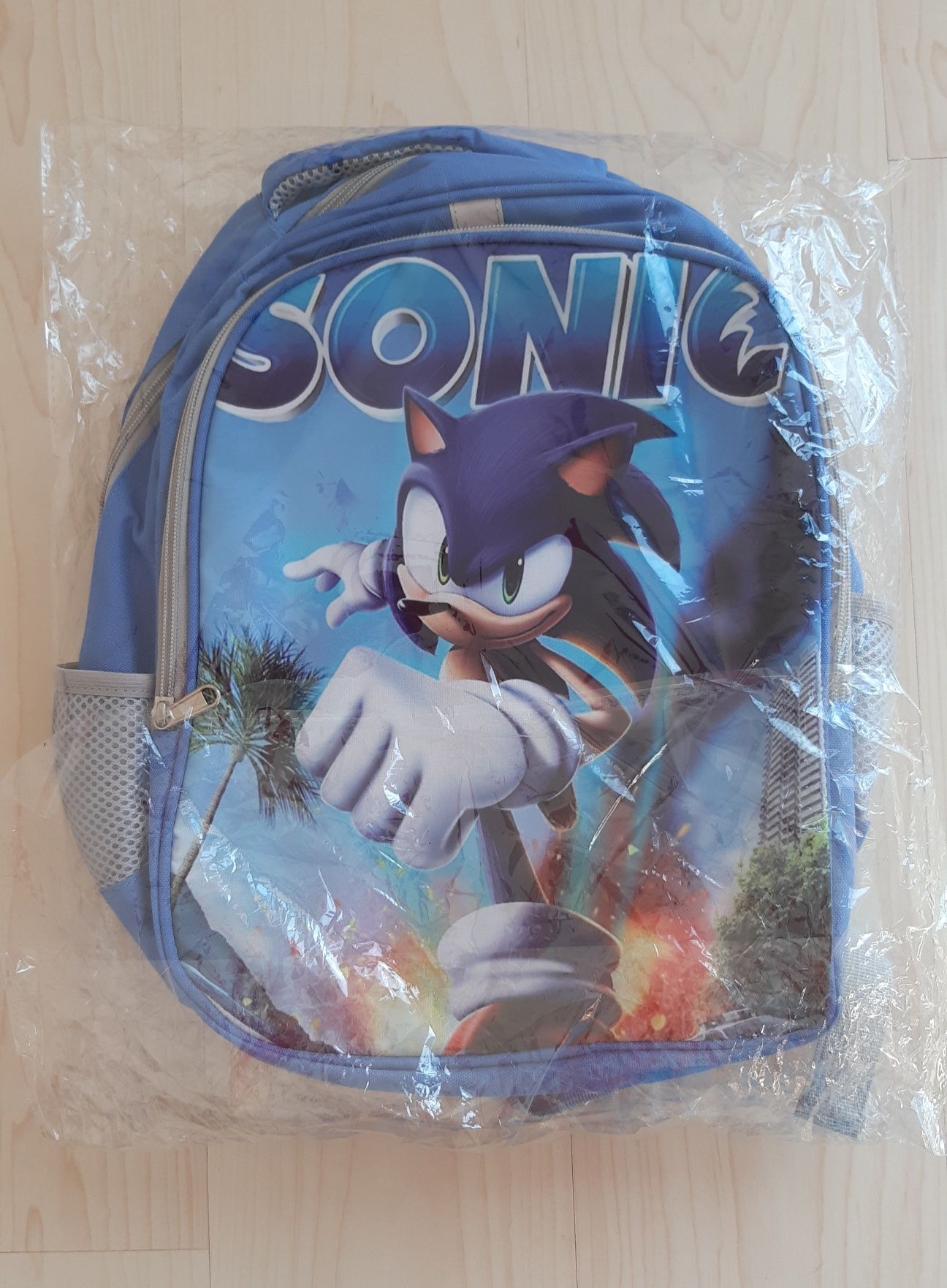 Mochila escolar Sonic