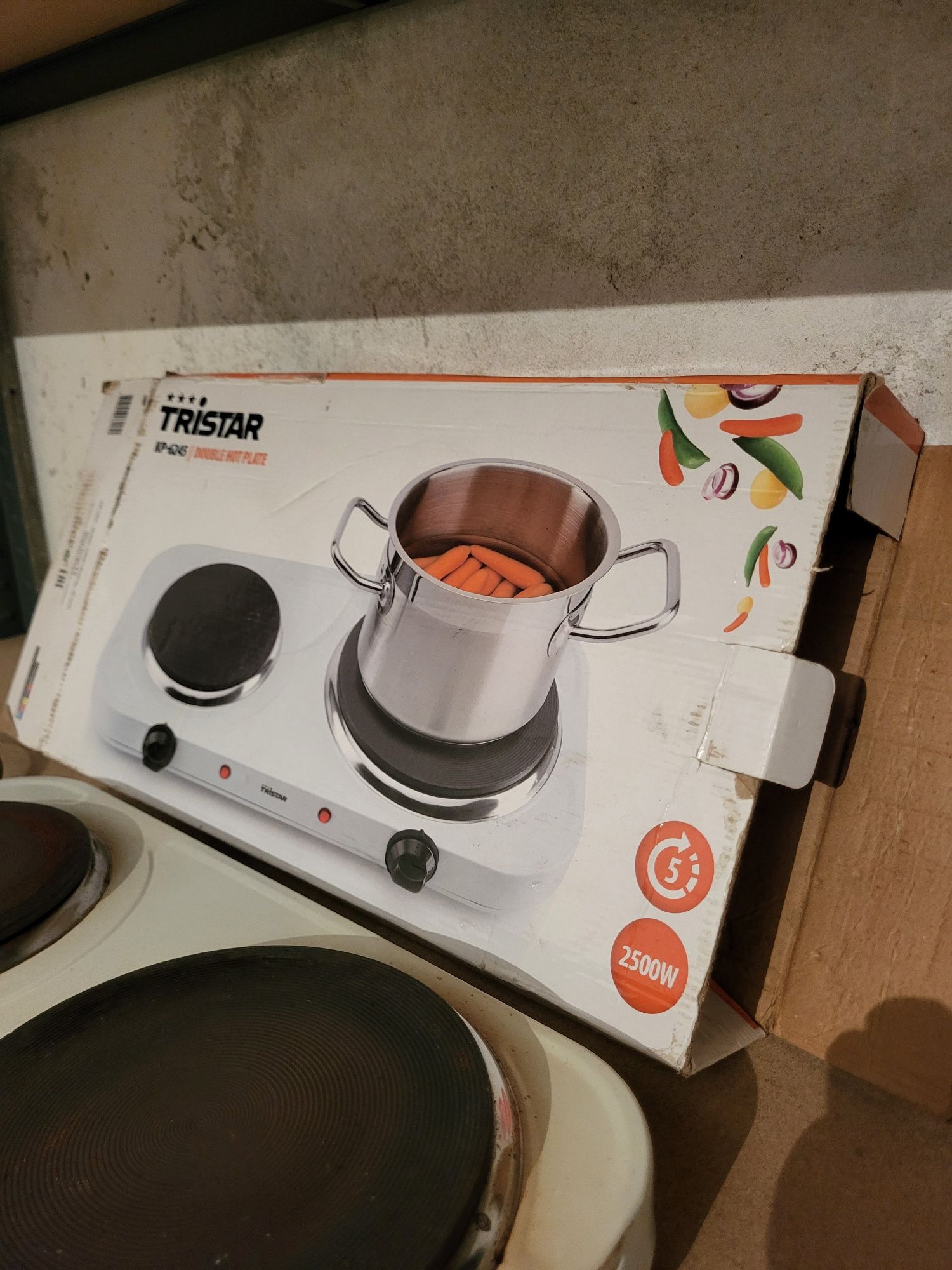 Fogão elétrico Portátil Tristar KP-6245