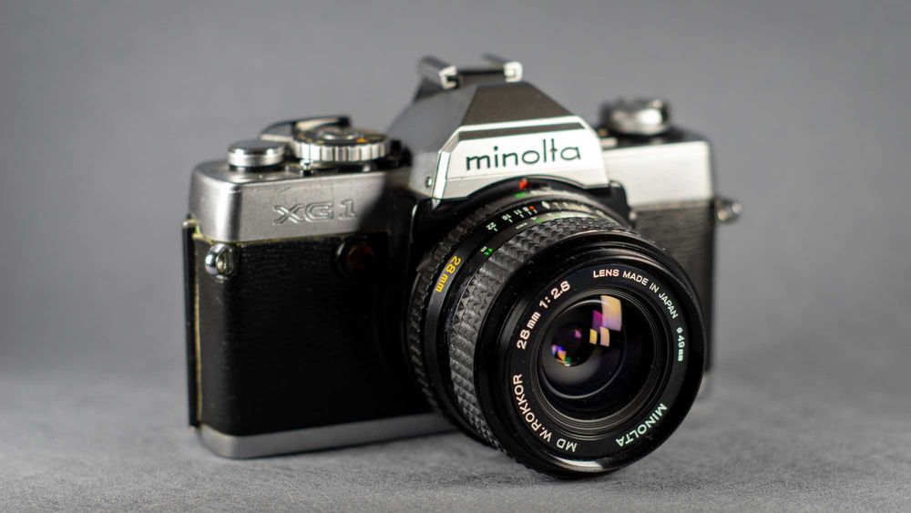 Minolta XG-1 + MD W.Rokkor 28mm f2.8