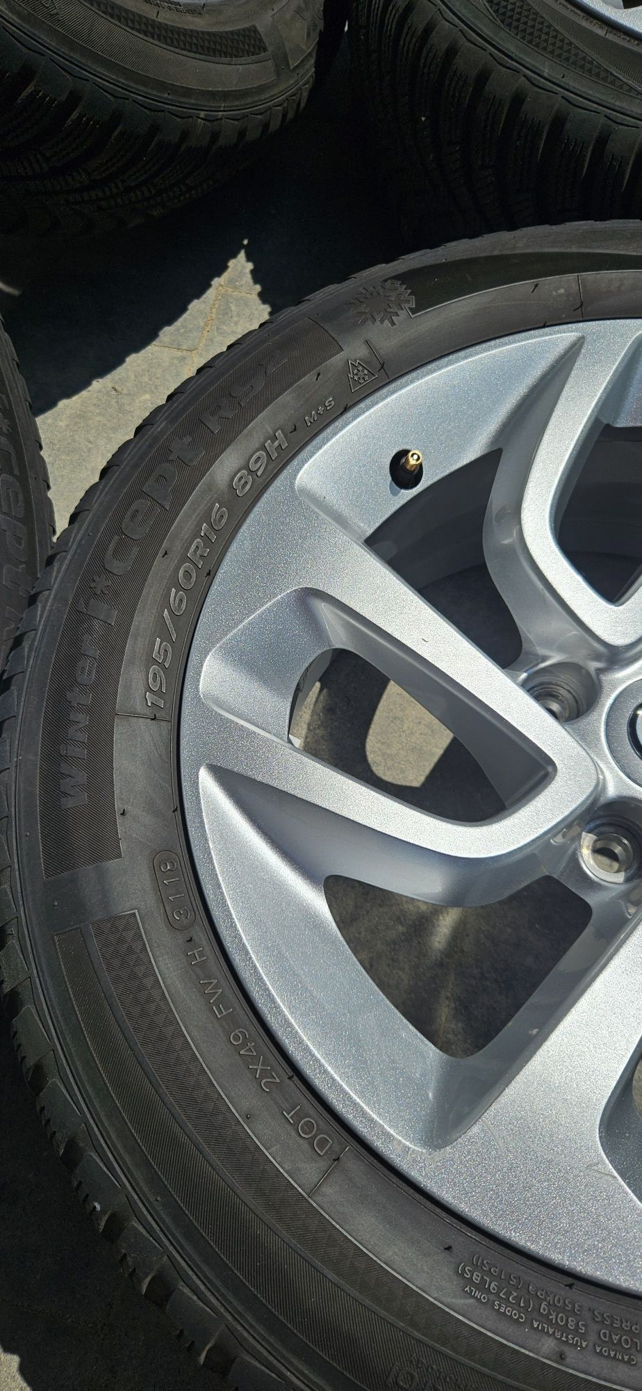 Alufelgi koła felgi opel crossland x 6,5x16 4x108 195/60r16