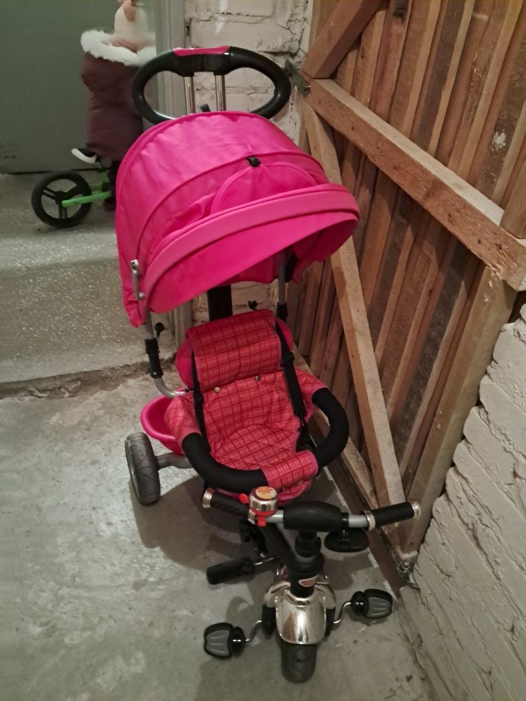 Rowerek dla dziecka różowy