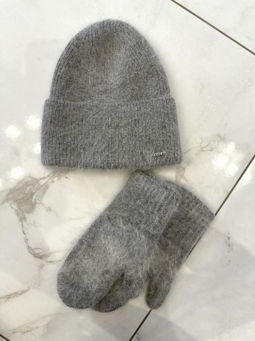 Шапка+рукавиці жіночий набір
