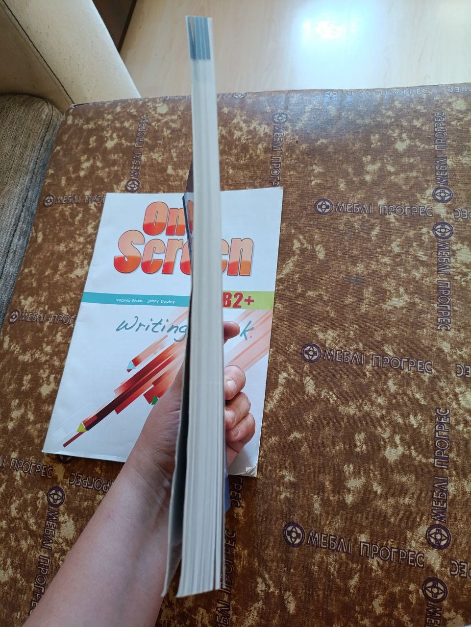 Книги On Screen B2+, Writing Book, Grammarway, англійська мова