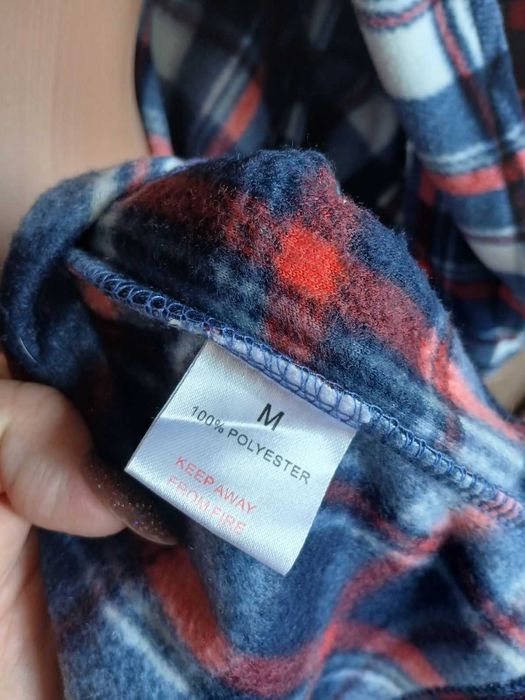 Халат картатий фліс у клітинку harbour bay М р. 48-50