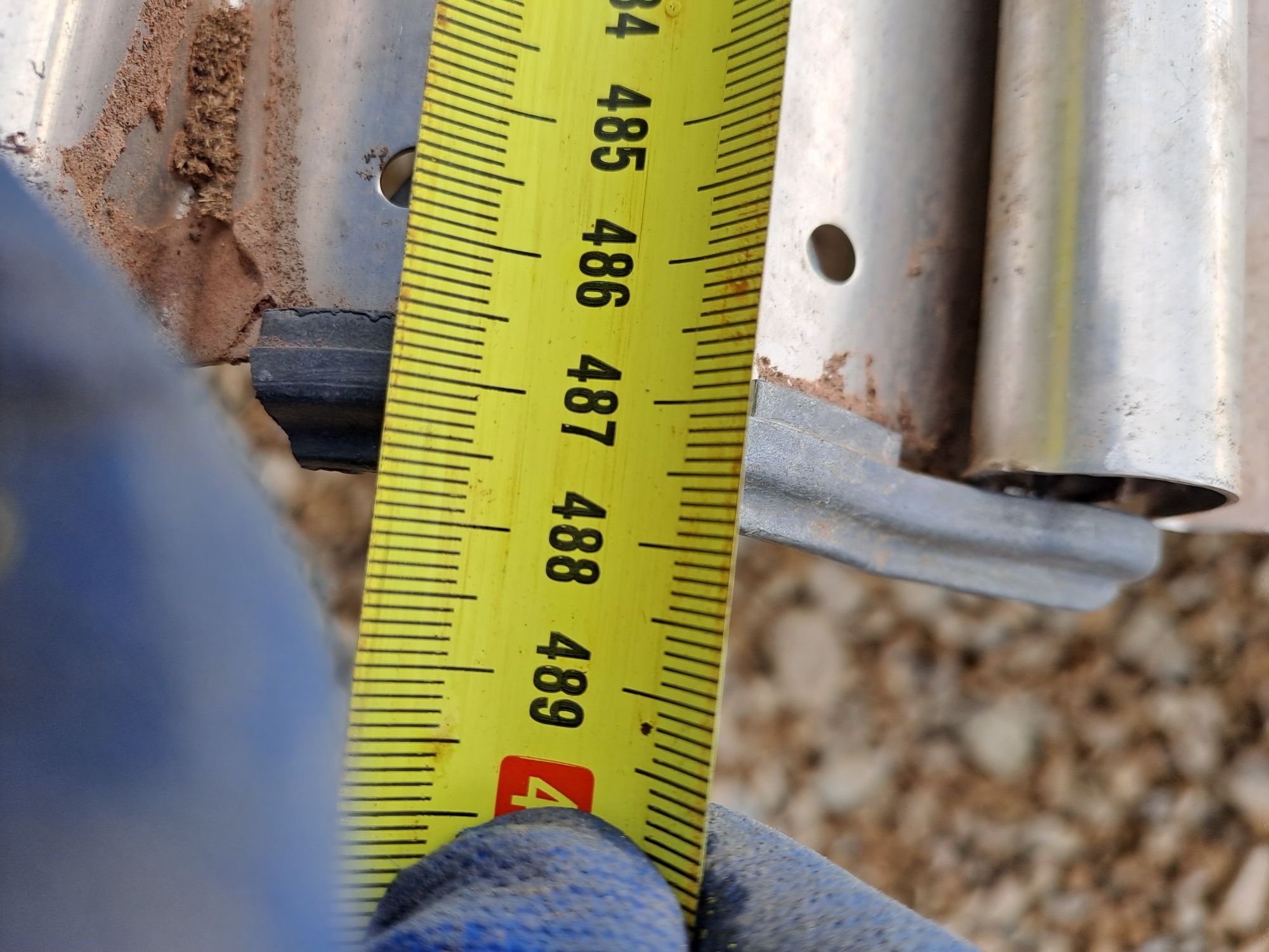 Brama rolowana aluminiowa Hörmann sze. 488 wys. 390