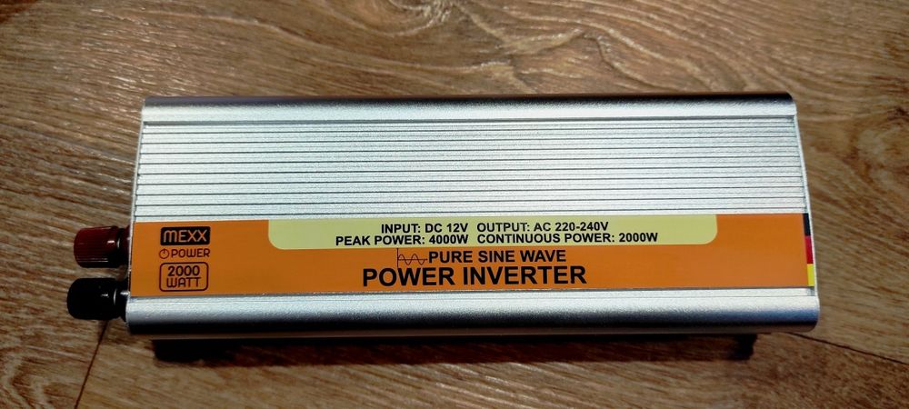 Інвертор 12В/220 Вольт, потужність 2000 Вт