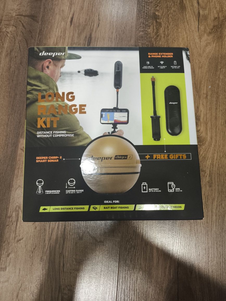 Echosonda Deeper CHIRP+ 2 BEZ Deeper Extender