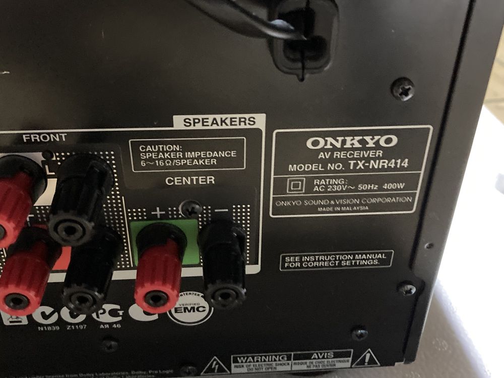 Amplituner ONKYO TX-NR414