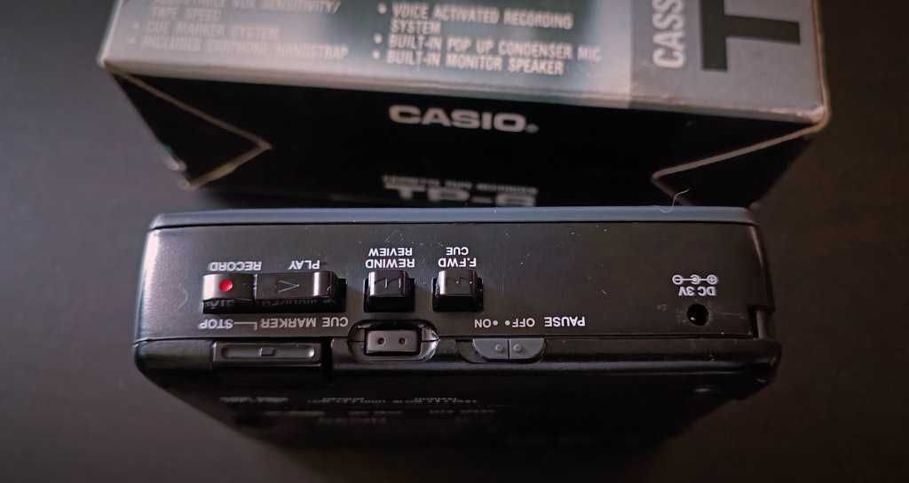 Касетний рекордер CASIO TP-6 ​​колекційний стан!