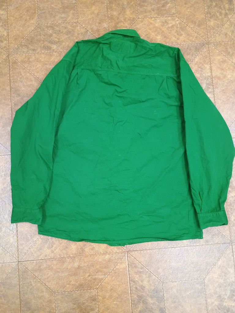 Zielona Retro Koszula Camel Shop y2k XL