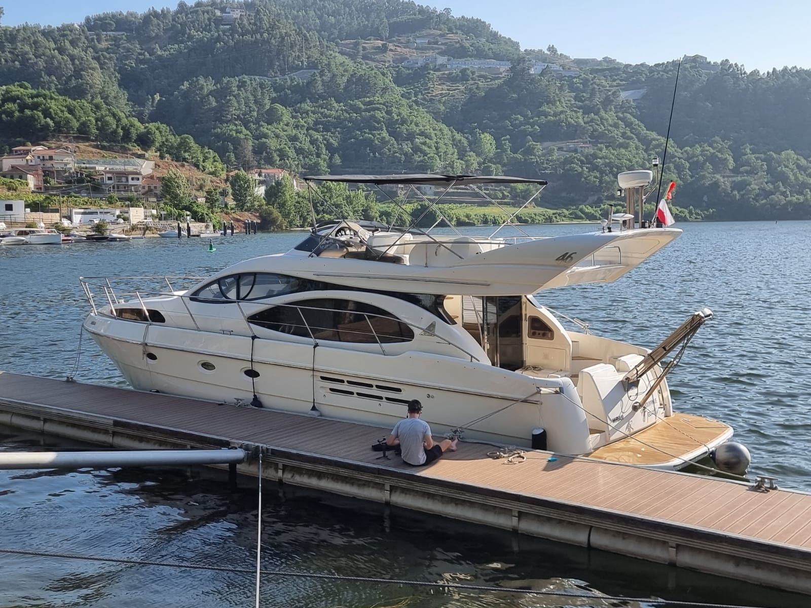 Azimut 46 flybridge