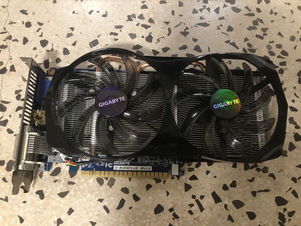 Karta graficzna GTX 650 1GB - Uszkodzona