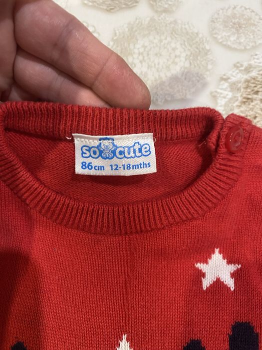 Sweterek z reniferkiem