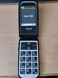 Telefon dla seniora lub seniorki Telme F210-WHITRE