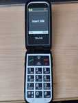 Telefon dla seniora lub seniorki Telme F210-WHITRE