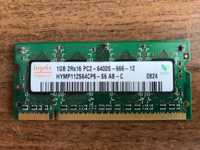 Pamięć RAM DDR2 SODIMM HYNIX 1GB HYMP112S64CP6-S6 AB-C do Laptopa