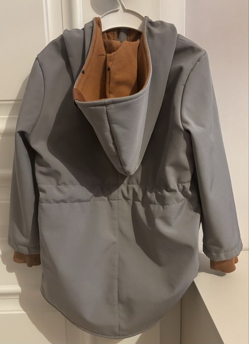 Strojmisie parka jesienna softshell, stan idealny, 110/116