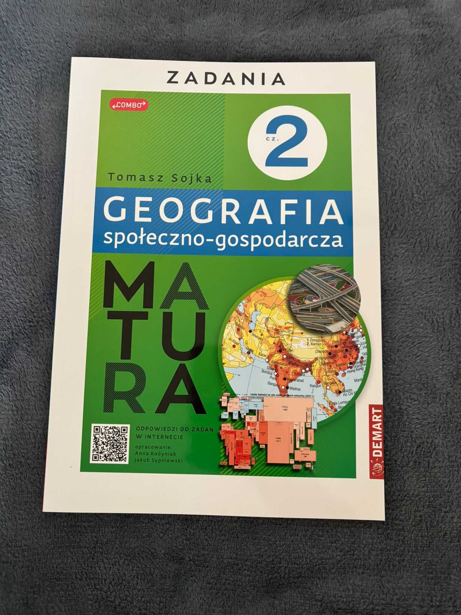 Zestaw zbiorów zadań maturalnych z geografii