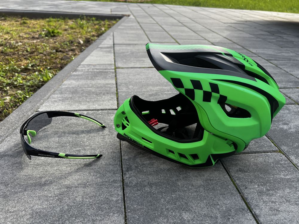 Bmx Ks Cycling Crusher + kask + okulary fotochromowe