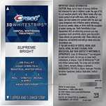 Crest 3D Supreme Bright whitestrips 28 полоски для отбеливания -USA