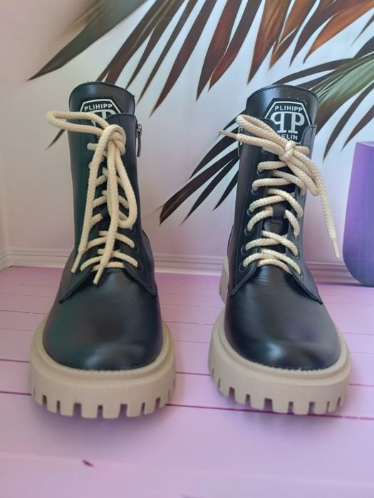 Жіночі шкіряні зимові черевики розміри з 36 по 41