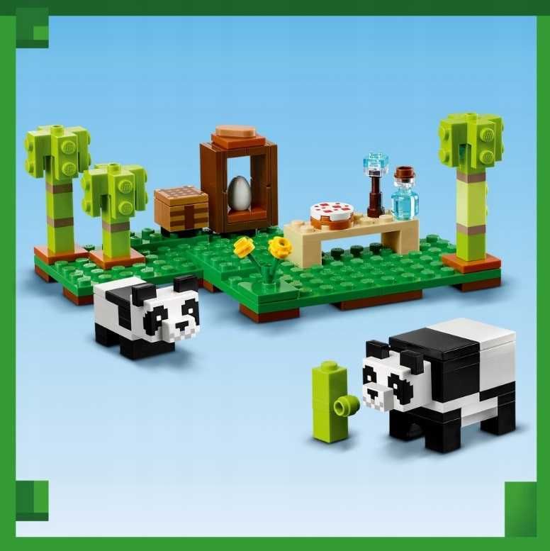 LEGO MINECRAFT 21245 Rezerwat pandy