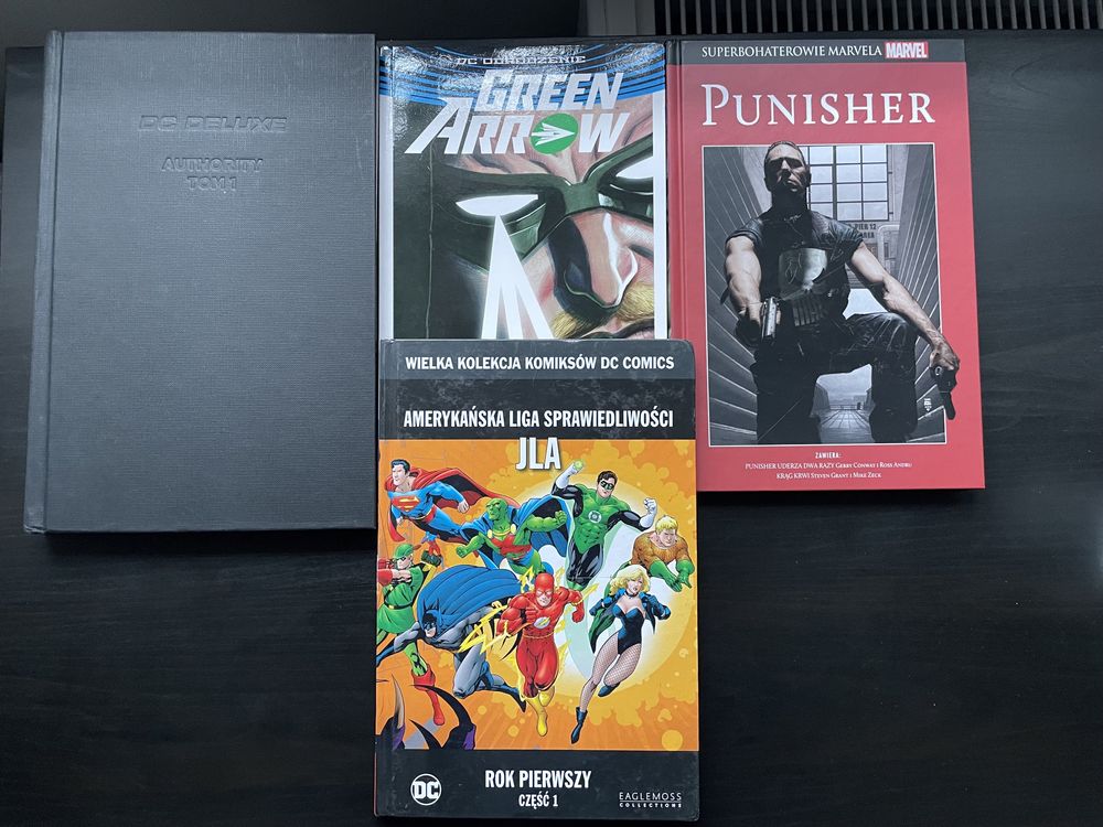 Authority 1, Green Arrow, Punisher, JLA