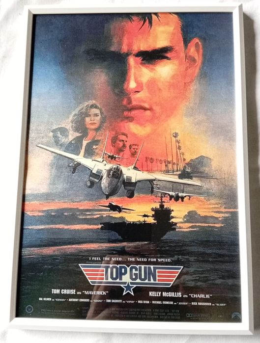 Moldura Filme Top Gun (A4)