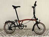 Bicicleta Brompton M6L - 6 vel Black Edition