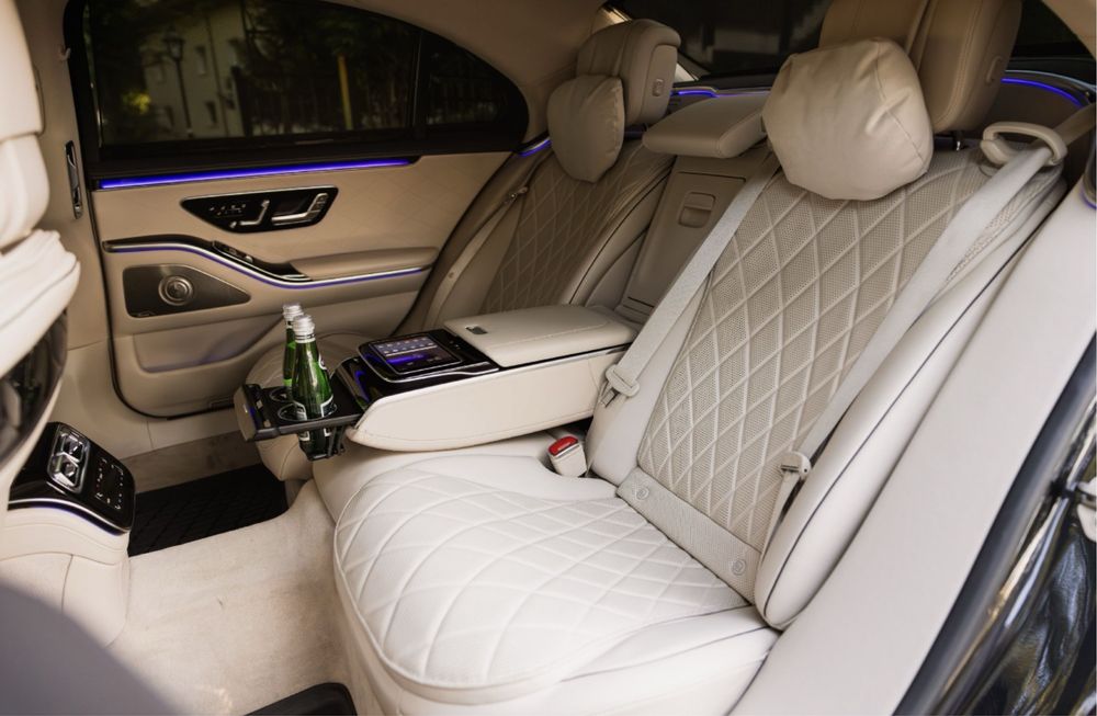Wynajem Mercedes S LONG 2023r Auto na Ślub, Wesele, Przyjęcie
