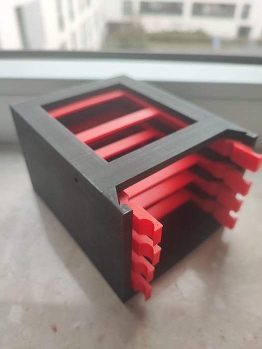 Stelaż na 4 dyski pod serwer NAS Raspberry Pi