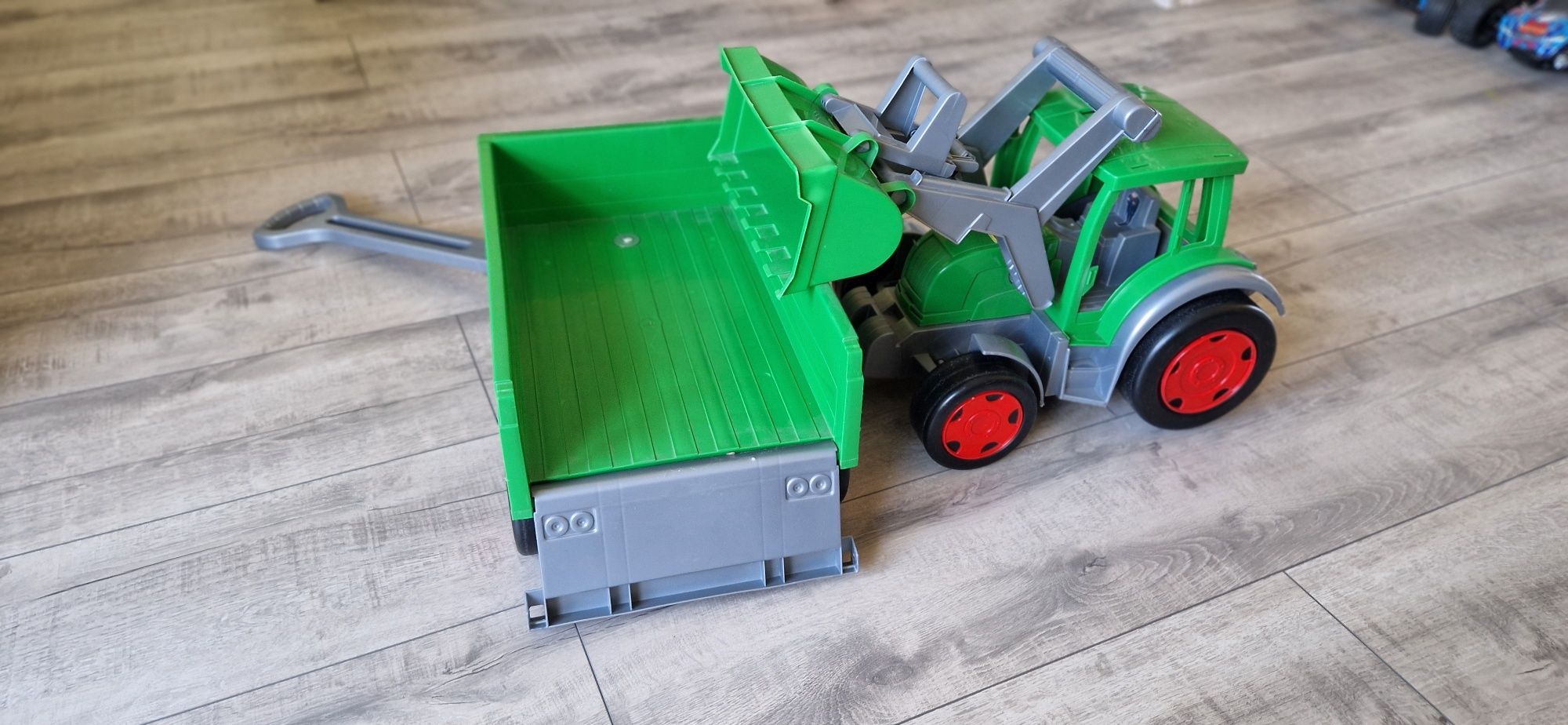 Jak Nowy Traktor Gigant Z Przyczepą Wader 120cm