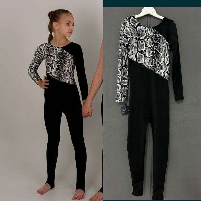 Комбинезон для гимнастики воздушной гимнастики 110-164см