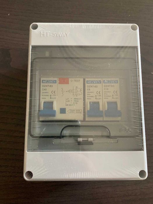 Quadro eletrico Caixa de fusíveis caixa de distribuição