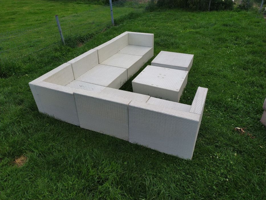 Komplet wypoczynkowy na taras, ogród pod altane