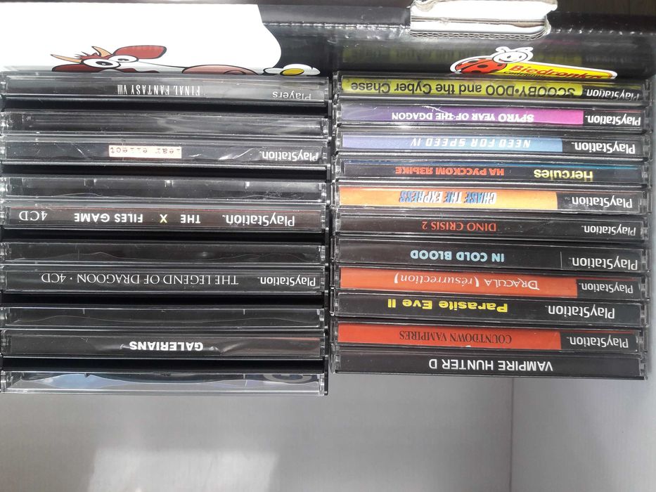 Playstation one konsola zestaw z 25 grami