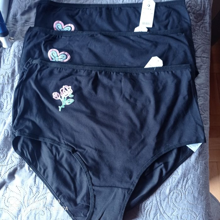 Majtki damskie 4 szt bardzo duży rozmiar