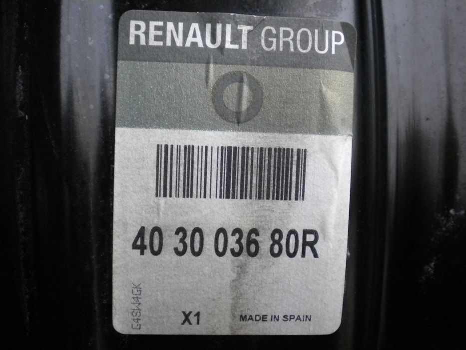 Felga strukturalna 16 5x114,3 Renault Megane IV