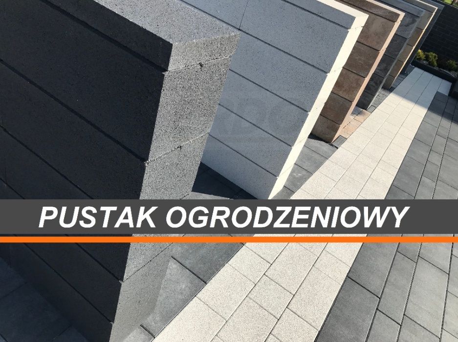 Pustak ogrodzeniowy / Bloczek ogrodzeniowy / Ogrodzenie